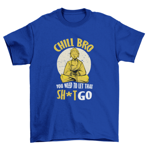 Chill Buddha T-Shirt Design