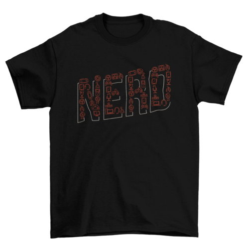 Nerd Lettering T-shirt