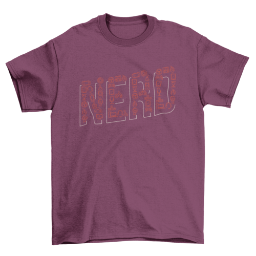 Nerd Lettering T-shirt