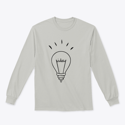 Light Bulb And Ideas Design for Sweatshirt