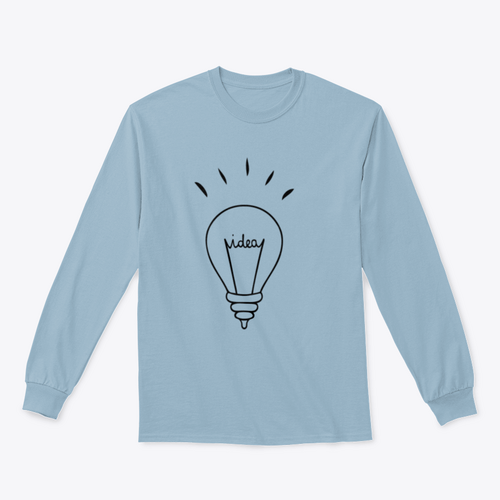 Light Bulb And Ideas Design for Sweatshirt