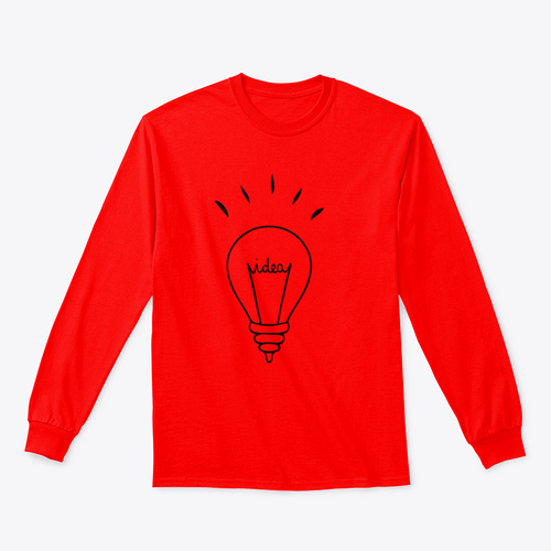 Light Bulb And Ideas Design for Sweatshirt